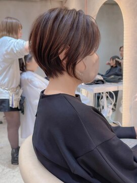 ロンド エスポワール 錦糸町(Lond espoir) □イメチェン外ハネボブ美髪ワイドバングレイヤーショート錦糸町