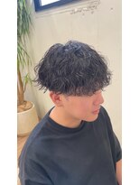 ハニー(HONEY)&nbsp;波巻きスパイラルパーマ/波巻きパーマ/岡崎メンズパーマ