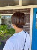 チェリーブラウン美フォルムショート