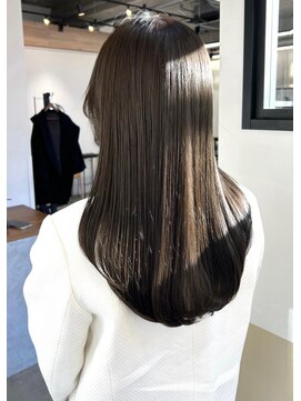 オルセン ディービーエー バルーンヘアー(OLSEN D.B.A BALLOON HAIR) オリーブベージュ/ベージュカラー/透明感カラー