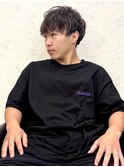 メンズハイライトツイストスパイラルパーマ［CERCA新宿］
