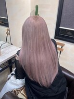 アンククロス 表参道(ANKH CROSS)&nbsp;【ビフォーアフター】エクステ/ピンクベージュ