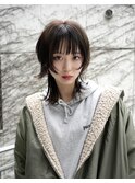 中性ウルフ　ジェンダーレス　ウルフカット　レイヤーカット