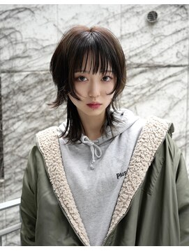 リラス 博多(rilas) 中性ウルフ　ジェンダーレス　ウルフカット　レイヤーカット