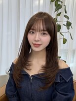 レイリー 原宿 表参道(Rayreee)&nbsp;韓国風フェイスレイヤー×シースルーバング