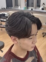 ビカムメンズヘアー 栄店(become men's hair)&nbsp;ニュアンスフェザーセンターパート