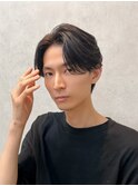 【Zina】メンズ/韓国/センターパート/縮毛矯正/福岡/天神/大名