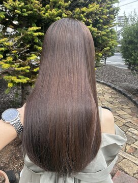 ヘアルーム フラット(HAIR ROOM flat) 艶カラー