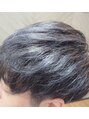 テーラヘアー 古淵店(TELA HAIR)&nbsp;オシャレな白髪染め！白髪を青く染めました☆