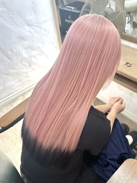 ラウラアンドロー(LAURA&RO) ダブルカラー/ケアブリーチ/インナーカラー/ベージュ【塚口】