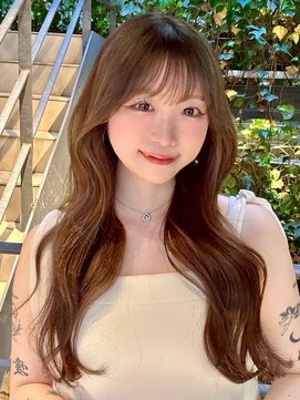 透明感のあるブラウンカラー