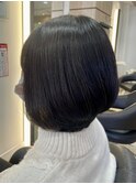 富士見ヶ丘大人ショートボブレイヤーボブ顔周りレイヤーカット