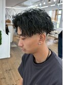 ツイストスパイラルパーマ20代30代40代メンズパーマ刈り上げ