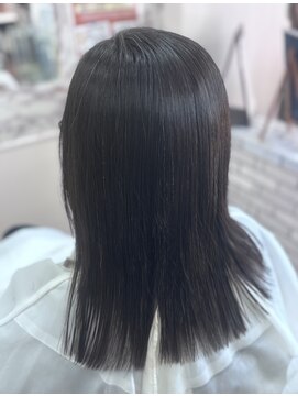 美髪ストレート