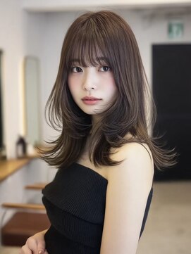 ケシキ 表参道 原宿(kesiki.) バタフライカット/レイヤーカット/くびれミディアム/2wayバング