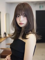 ケシキ 表参道 原宿(kesiki.) バタフライカット/レイヤーカット/くびれミディアム/2wayバング