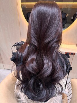 ロンド アンブル 四条烏丸(Lond ambre) 平野実花/ブリーチなし/ダブルカラー/ラベンダー/レッド/ピンク