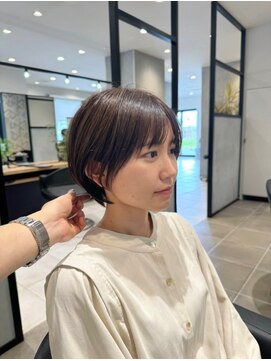 ヘアメイクアース 八潮店(HAIR & MAKE EARTH) 大人カワイイ♪ショートボブ