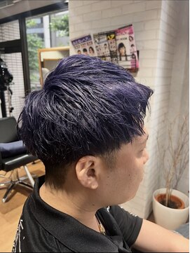 ビス ヘア アンド ビューティー 西新井店(Vis Hair&Beauty) ダブルカラー×バイオレット
