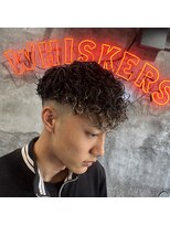 ウィスカーズ(Whiskers)&nbsp;スキンフェード×スパイラル