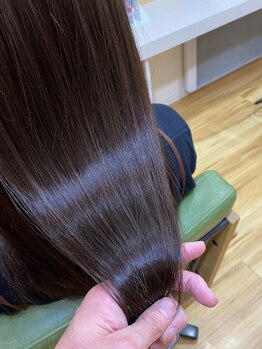 フィルヘアー(fil hair)の写真/KERASTASEで叶える、あなただけのうるツヤ髪体験！悩みに合わせたテーラーメイド施術が自慢★