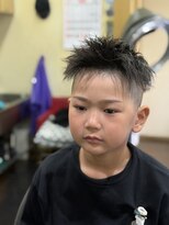 バーバーサトウ(BARBER SATO) アップバング