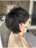 自然体のカジュアルウェーブ