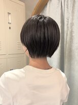 ロンドアジュール 横浜(Lond azur) 結べるレイヤーカット/グレージュブラウン/韓国巻き/顔周り