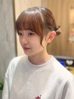 カインド 南青山(hair&make up KIND)&nbsp;顔まわりアレンジ
