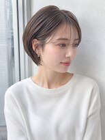 ワゴンバイアフロート(Wagon by afloat)&nbsp;ショートボブ×耳掛けショート20代30代40代丸顔面長解消池袋