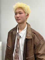 チーカ(chica)&nbsp;スパイキーショート/メンズハイトーン/ブロンドカラー
