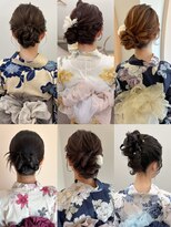 ウブ(ubu)&nbsp;浴衣ヘアセット 6選