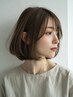 【 新規 】【人気NO.2】カット+艶感UPカラー+クイックTR+ホームケア付