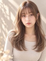 ニド(Nido.) シースルーバング×艶感レイヤーロング