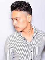 ワンワンオー バーバーショップ 博多店(@110 BARBER SHOP) ワイルドアップバングネープレス