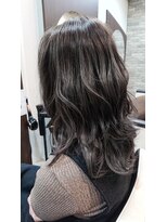 ジェムヘアー(J'aimeHair) レイヤー＆シルバーグレージュ