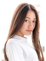 ヘアサロンエム 渋谷店(HAIR SALON M) デザインカラー/厚めバング/ローライト/スリークボブ