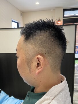 メンズヘアーサロンオーザ ベリーショートスタイル