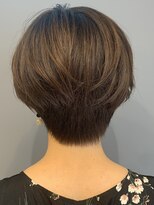 グラッシー センター北店(GLASSI)&nbsp;ハンサムショート耳かけイメチェンフォギーベージュ★センター北