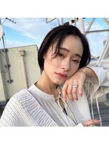 リジェールビューティガーデン(REJOUIR BEAUTY GARDEN)&nbsp;センターパート×ミニボブ