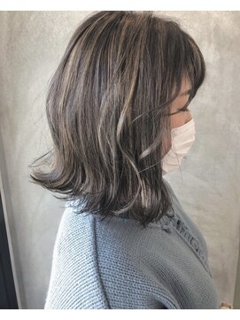 ブランココ(BlanCoCo) ラフ外ハネ×ハイライト