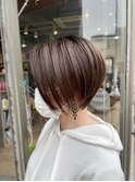 gradation  beige×bob