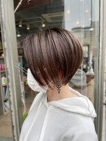 オプスヘアーアネロ(OPS HAIR ANELLO) gradation  beige×bob