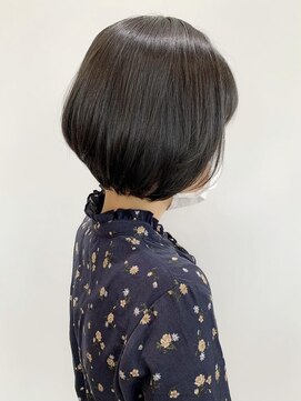 ヘアーアンドスパ フェリーチェ ミチ 野田屋町店(HAIR&SPA felice MICHI) 【feliceMICHI佐藤夏美】きれいめショートボブ