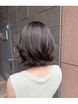 カタチバイアンジュ 長町南店(katachi byAnge) 【katachi】ショコラグレージュ×ボブ