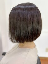 アークスヘアー&nbsp;透明感♪【髪質改善】内巻き艶感ショートボブアッシュべージュ