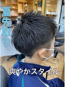 ルッカヘアガーデン バイ ラッシュゴールド(RUCCA HAIR GARDEN by LUSH GOLD) メンズカット