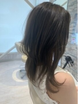 エース 間明店(A) ロングウルフ ダークアッシュ