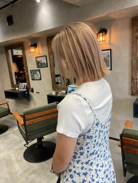 サニー 渋谷(SUNNY) バレイヤージュ、ココアベージュ、ハイライト、グレージュカラー