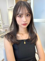 アフロートリノ(AFLOAT Leino)&nbsp;レイヤーワンカール　大人可愛いミディアム　似合わせ顔まわり#